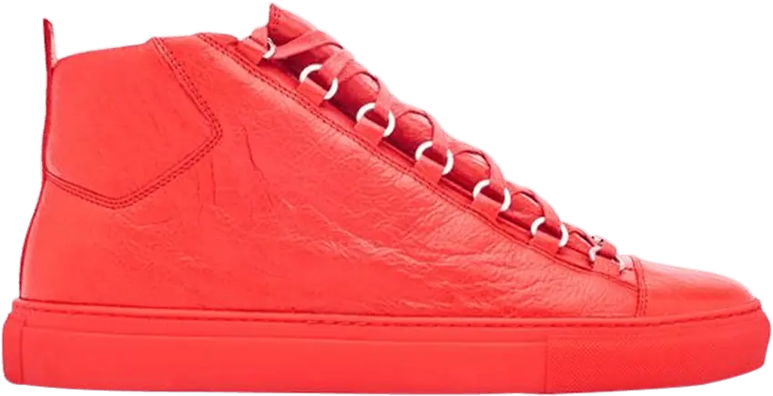  Balenciaga Arena High &#039;Red&#039;