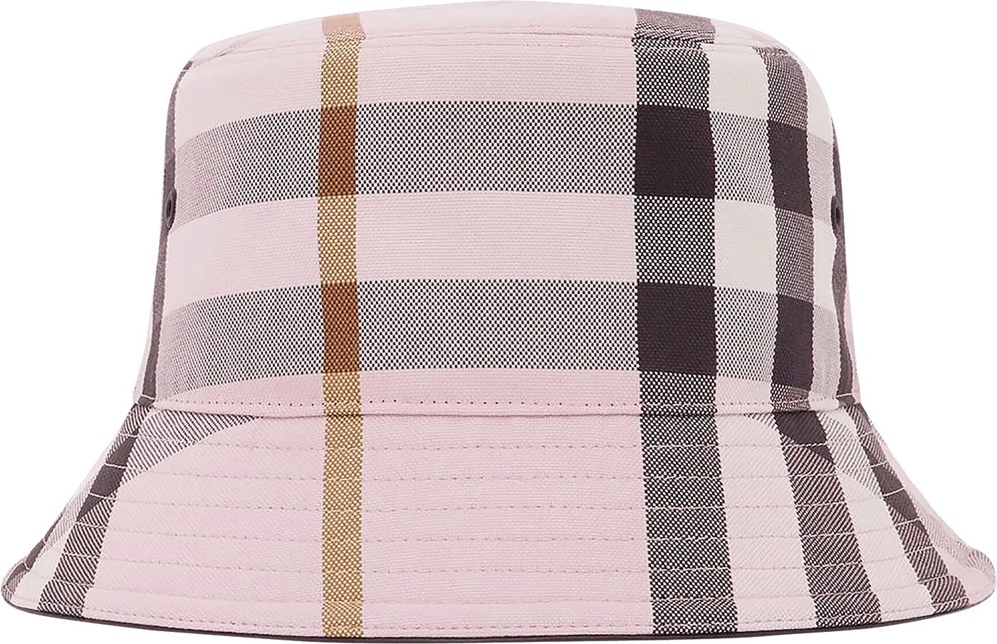  Burberry Check Print Bucket Hat &#039;New Pink&#039;