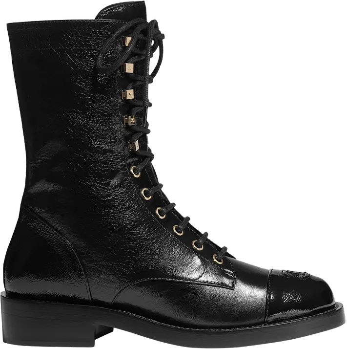 Chanel Combat Boot &#039;Black&#039;