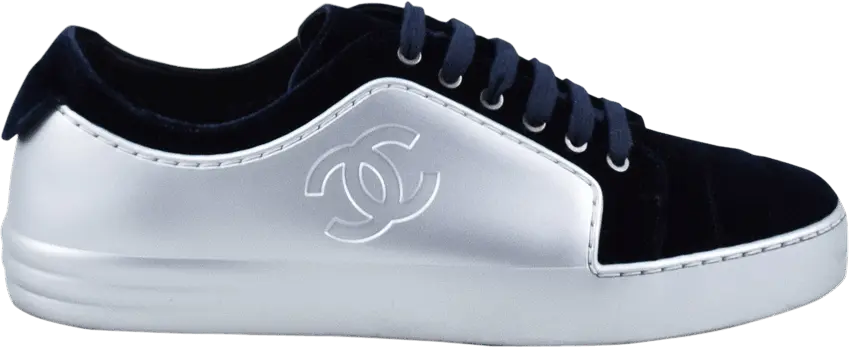 Chanel Sneaker &#039;Velvet Navy Silver&#039;