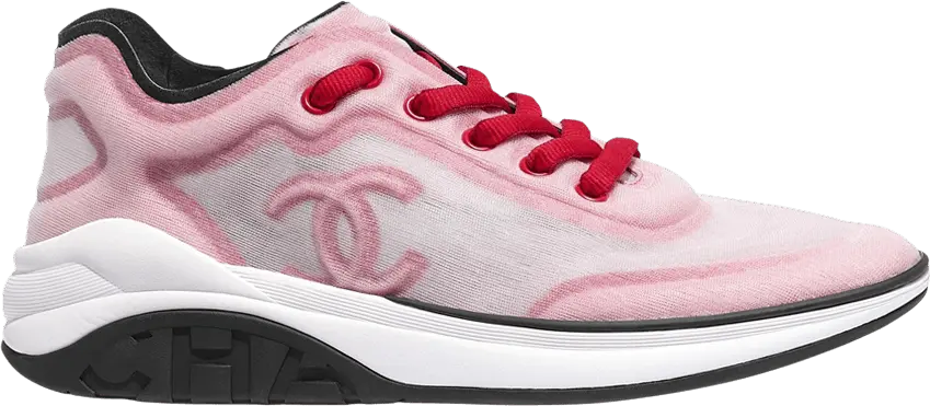  Chanel Sneaker &#039;White Dark Pink&#039;