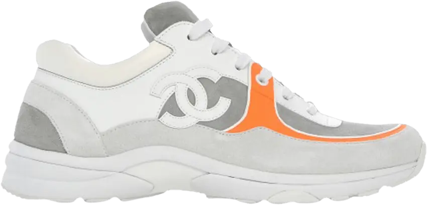  Chanel Sneaker &#039;White Fluo Orange&#039;