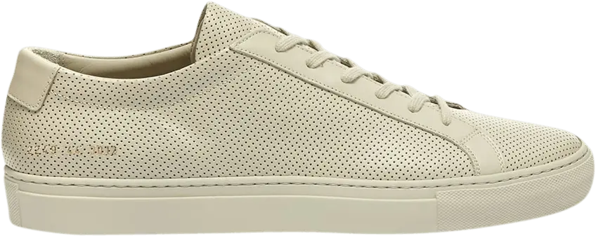  Common Projects Achilles Low Perforated &#039;Carta&#039;