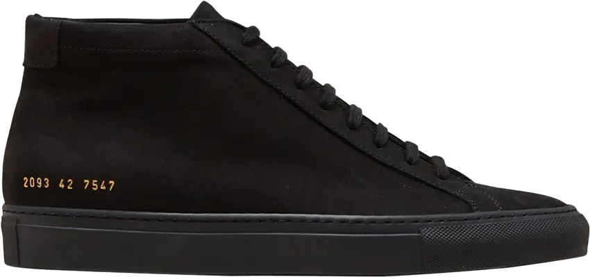  Common Projects Achilles Mid &#039;Black&#039;