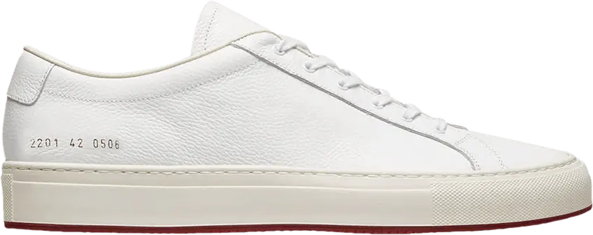  Common Projects Achilles Premium &#039;White Red&#039;