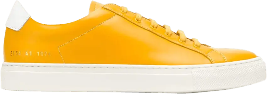  Common Projects Achilles Retro Low &#039;Yellow&#039;