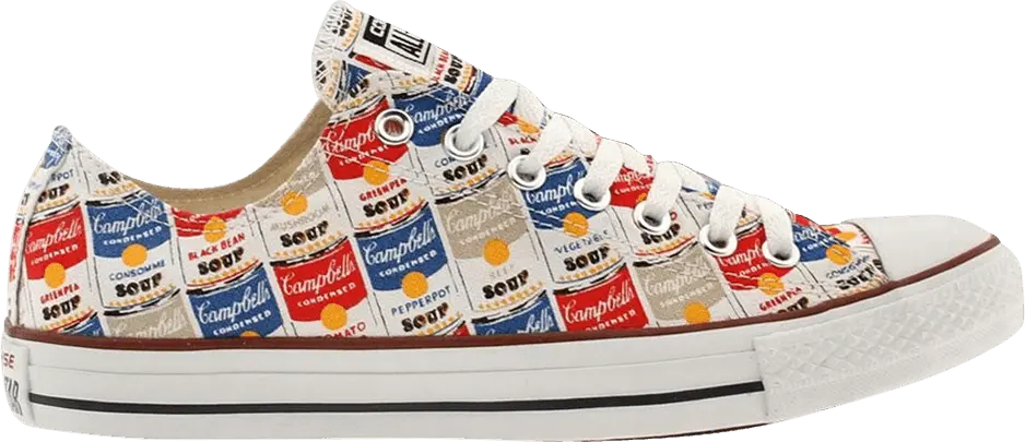  Converse Andy Warhol x Chuck Taylor All Star Low Ox &#039;Campbell&#039;s Soup&#039;