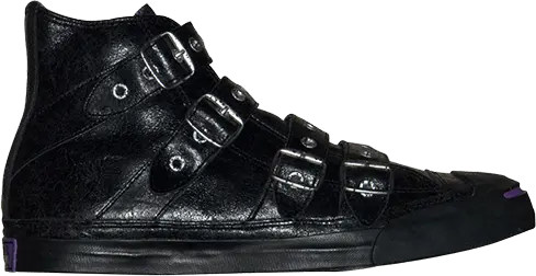  Converse Black Sabbath x Wmns Jack Purcell Leather 4V &#039;Black&#039;