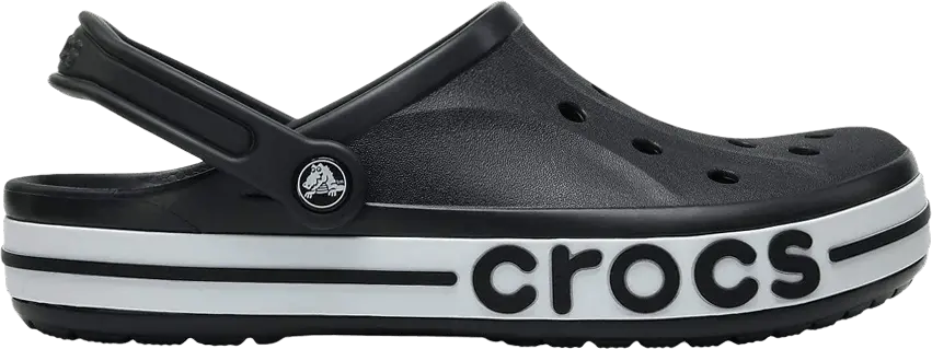  Crocs Bayaband Clog &#039;Black White&#039;