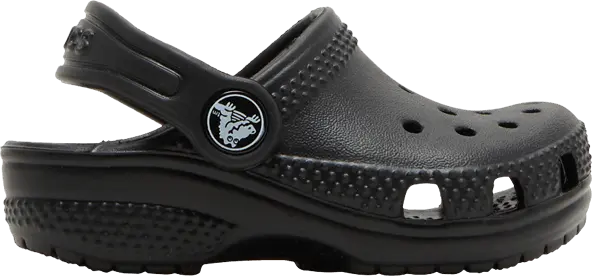  Crocs Classic Clog Toddler &#039;Black&#039;