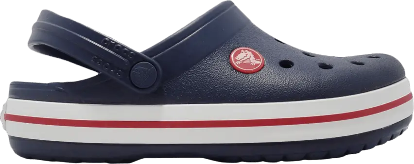  Crocs Crocband Clog Kids &#039;Navy Red&#039;