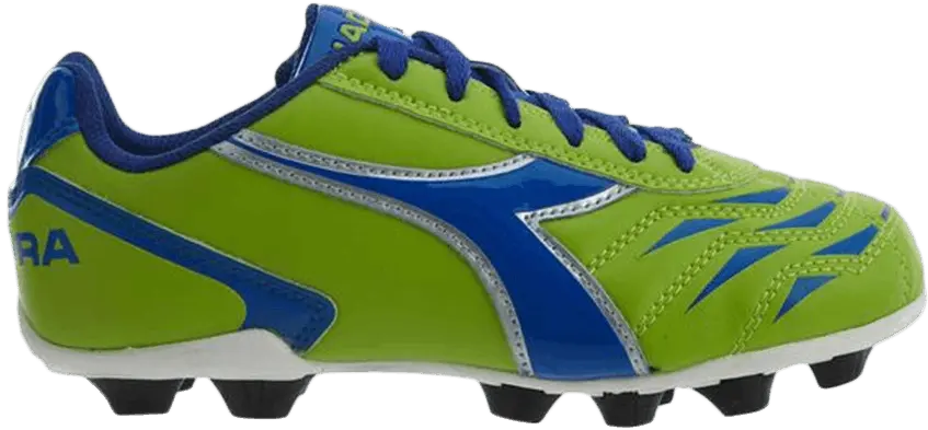  Diadora Capitano MD Jr &#039;Lime Green Royal&#039;