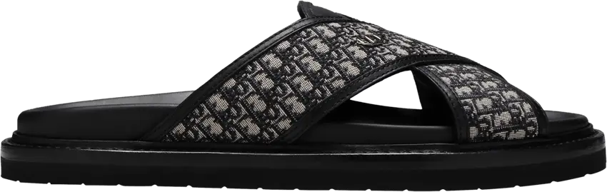  Dior Aqua Sandal &#039;Dior Oblique - Beige Black&#039;