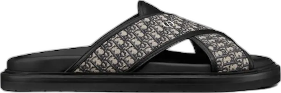  Dior Aqua Sandal Oblique Jacquard