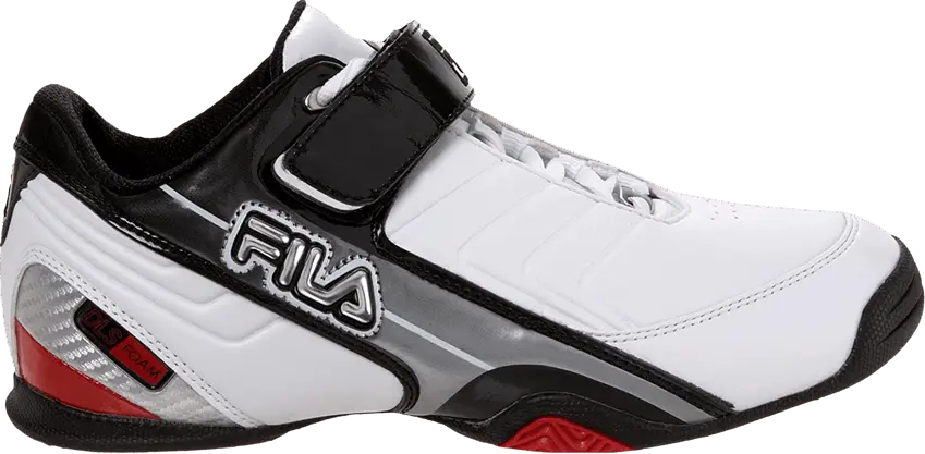 Fila Clutch Low 2 Strap &#039;White Black&#039;