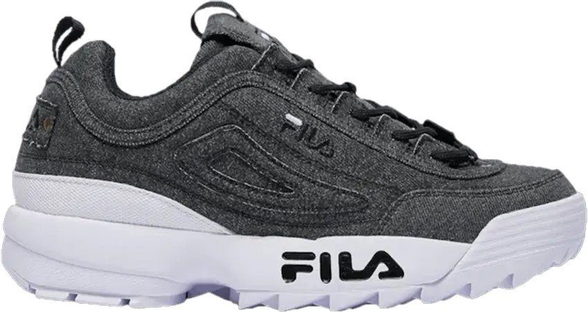  Fila Disruptor &#039;Black Denim&#039;