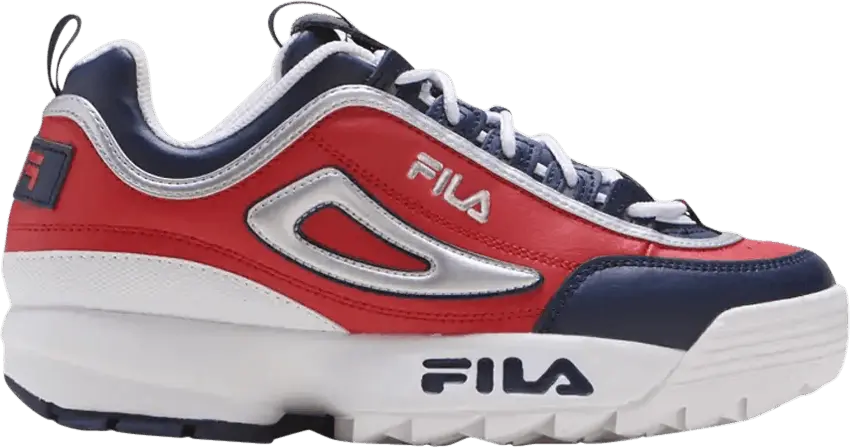  Fila Disruptor 2 Kids &#039;Red&#039;