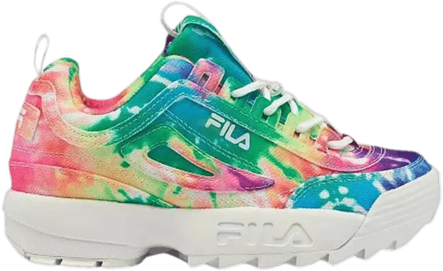  Fila Disruptor 2 Kids &#039;Tie Dye&#039;