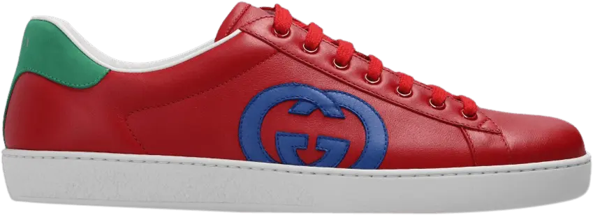  Gucci Ace &#039;Interlocking G - Red Blue&#039;