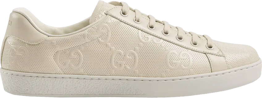  Gucci Ace Embossed GG