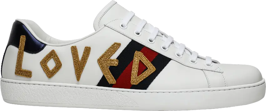  Gucci Ace Embroidered Love