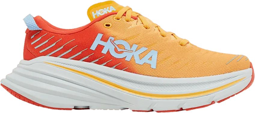 Hoka One One Bondi X &#039;Fiesta Amber Yellow&#039;