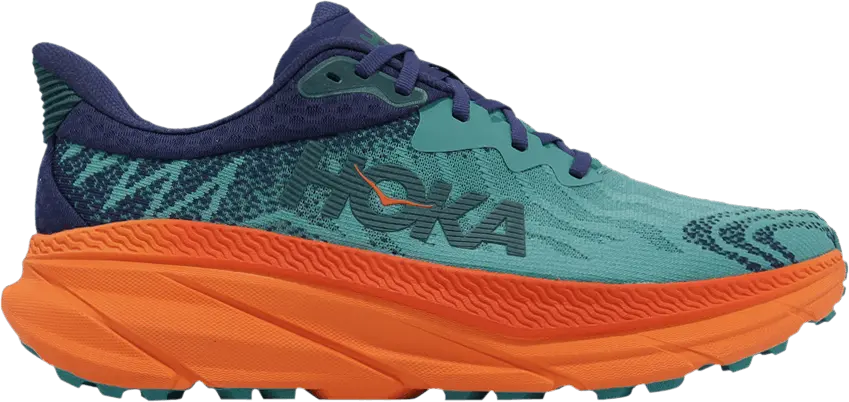  Hoka One One Challenger ATR 7 2E Wide &#039;Ceramic Vibrant Orange&#039;