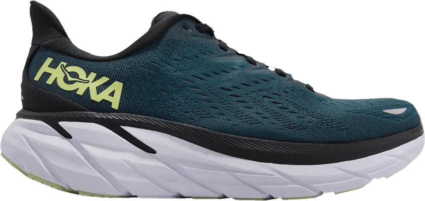  Hoka One One Clifton 8 2E Wide &#039;Blue Coral Butterfly&#039;