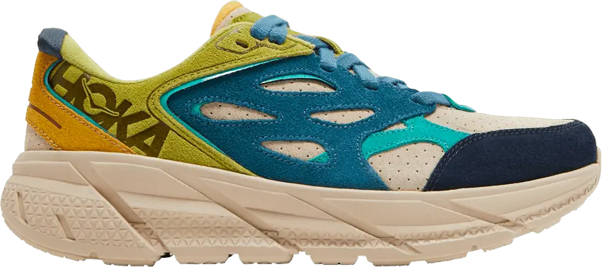  Hoka One One Clifton L Suede &#039;Multi-Color&#039;