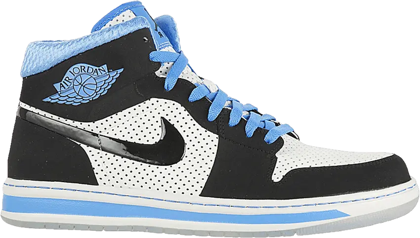  Air Jordan 1 Alpha GS &#039;White Black Blue&#039;