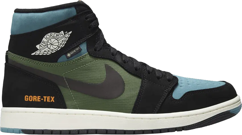  Air Jordan 1 High Element GORE-TEX &#039;Black Olive&#039;