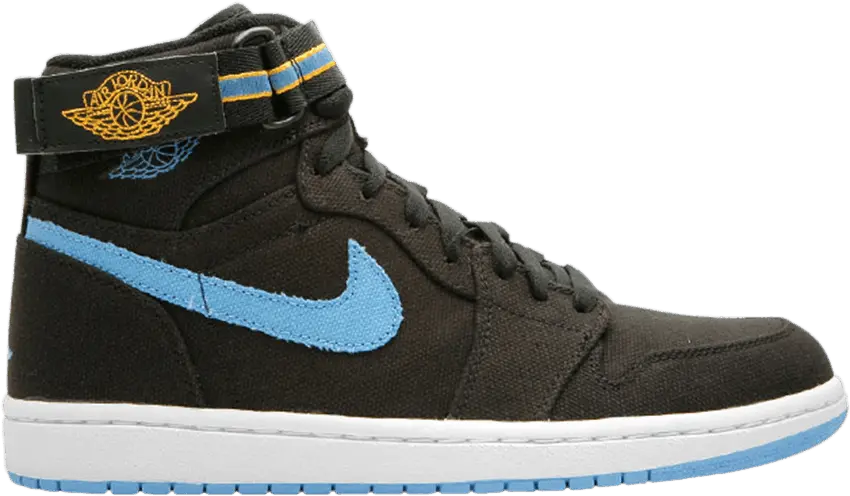  Air Jordan 1 High Strap &#039;Blue White&#039;