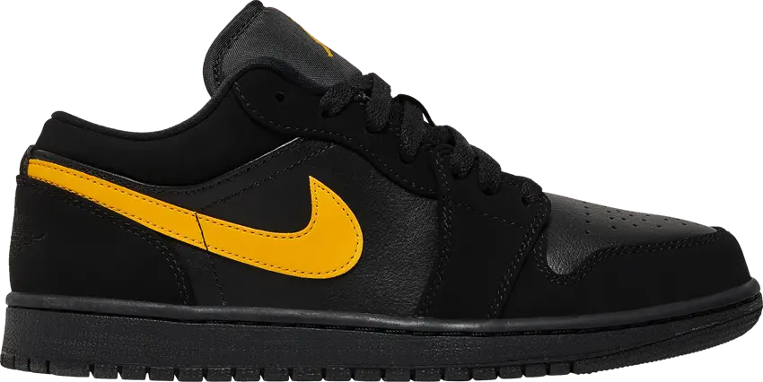  Air Jordan 1 Low &#039;Black University Gold&#039;