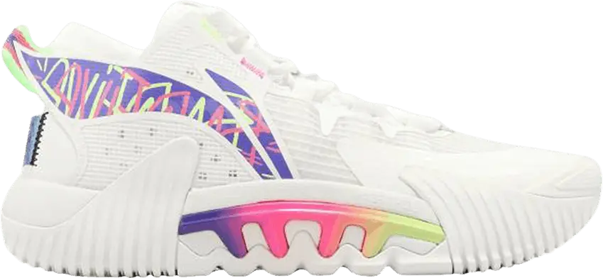 Li-Ning Bad Five 2 Low &#039;Rice White Multi&#039;