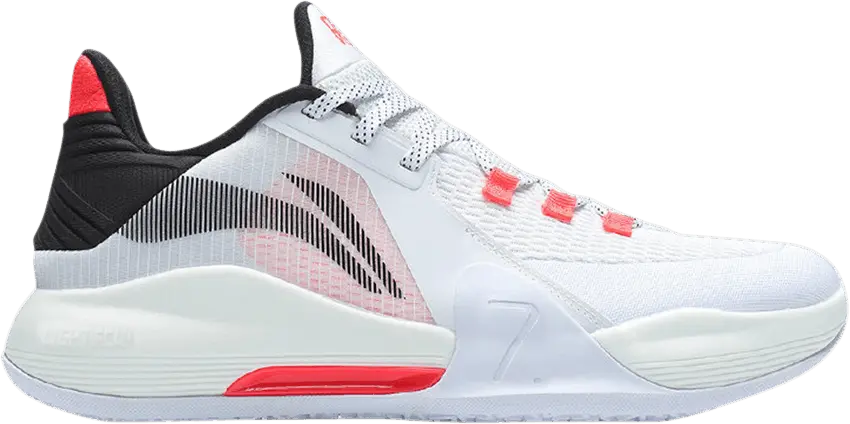 Li-Ning Blitz 7 &#039;White Flame Red&#039;