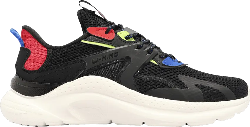 Li-Ning Clouds &#039;Black Red Pale Blue&#039;