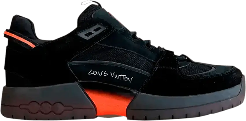Louis Vuitton Abueline Sneakers &#039;Black Orange&#039;