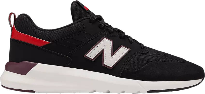  New Balance 009 &#039;Black Velocity Red&#039;