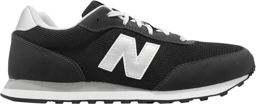  New Balance 050 Classic &#039;Black Metallic Silver&#039;