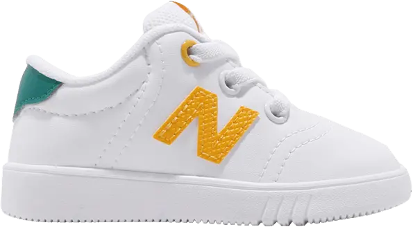 New Balance 10 Infant Wide &#039;White Yellow&#039;