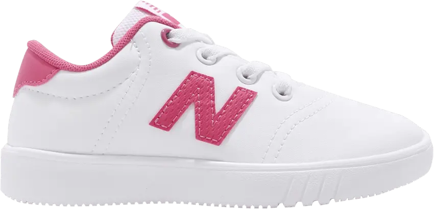 New Balance 10 Little Kids Wide &#039;White Pink&#039;