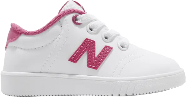 New Balance 10 Toddler Wide &#039;White Pink&#039;