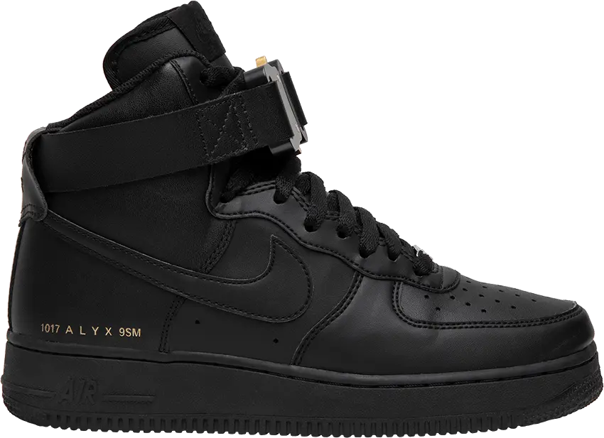  Nike 1017 ALYX 9SM x Air Force 1 High &#039;07 &#039;Triple Black&#039;