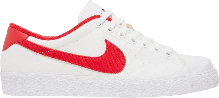  Nike A.P.C. x All Court Premium TZ &#039;Comet Red&#039; Sample