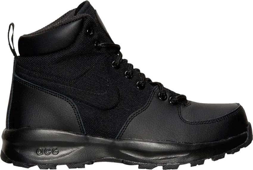  Nike ACG Manoa Leather TXT GS &#039;Black&#039;