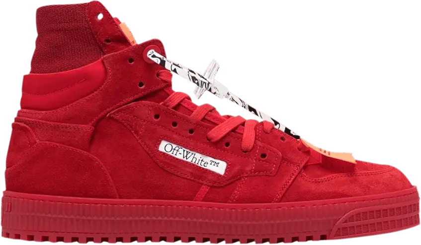  Off-White 3.0 Off-Court High &#039;Red&#039;
