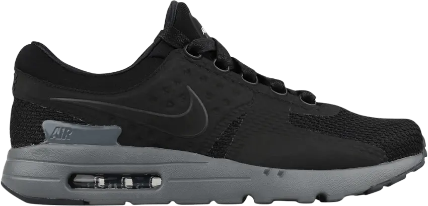  Nike Air Max Zero Black Dark Grey