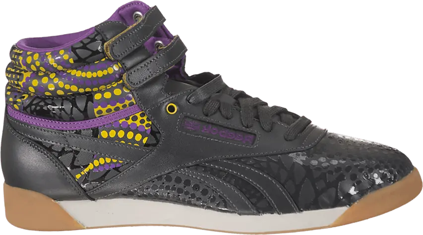  Reebok Alicia Keys x Wmns Freestyle High &#039;Dubble Bubble&#039;