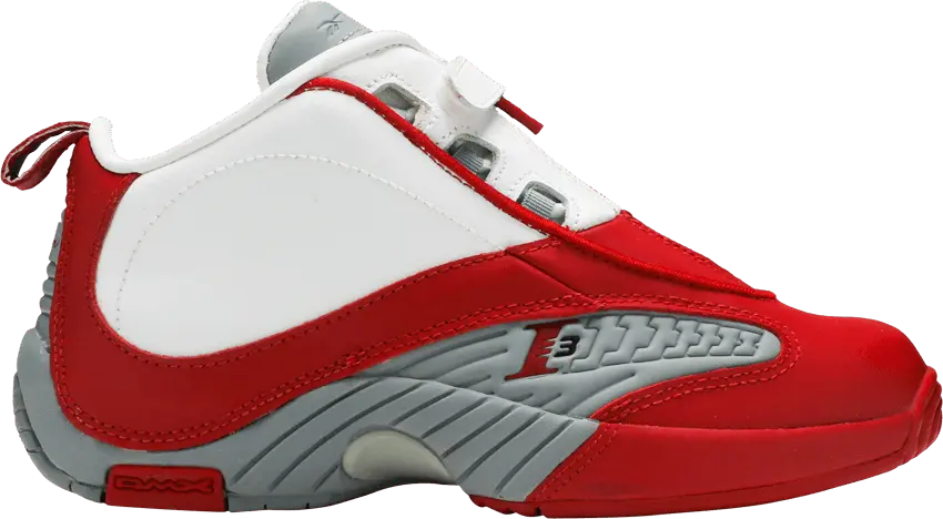 Reebok Answer 4 J &#039;White Red&#039;