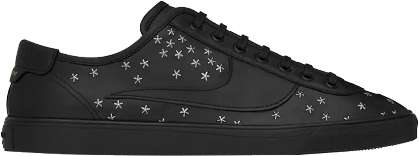  Saint Laurent Andy Low &#039;Black Star Studded&#039;